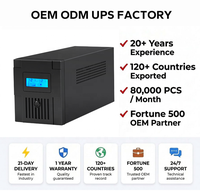 Onduleur hors ligne, interactif en ligne et en veille, 500VA, 650VA, 800VA, 1kVA, 1.5kVA, 2kVA, 3kVA, avec batterie au plomb pour ordinateur ST