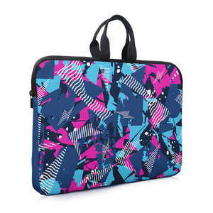 Sac pour <span class=keywords><strong>ordinateur</strong></span> portable <span class=keywords><strong>14</strong></span>-15 <span class=keywords><strong>pouces</strong></span> en similicuir de luxe, personnalisé avec motif manga, <span class=keywords><strong>pochette</strong></span> de protection anti-rayures, fabrication usine - Product Image 1