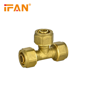 Raccordi in Ottone IFAN per Impianti Idraulici, Immagini dei Tubi PEX, Raccordi PEX 16mm, Raccordo a Compressione in Ottone - Product Image 5