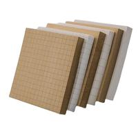 OEM Blocs-notes adhésifs portables en cuir de vachette blanc cassé, simples et pratiques, pour étudiants, multi-usages, à grille carrée