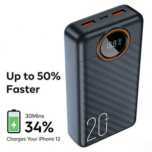 Nouvelle <span class=keywords><strong>batterie</strong></span> <span class=keywords><strong>externe</strong></span> portable ignifuge de marque OEM 20000 mAh pour téléphone - Product Image 3