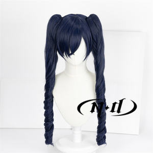 Perruque de cosplay résistante à la chaleur ND Ciel Phantomhive, taille moyenne, avec filet en maille rose - Product Image 2