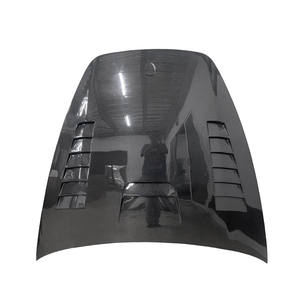Черный капот из углеродного волокна для Porsche <span class=keywords><strong>Cayenne</strong></span> 958 GTS 2011-2017 - Product Image 1