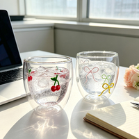 Verre soufflé à la main avec motif en relief 3D, verre à jus et verre à whisky Old Fashioned pour bar à domicile
