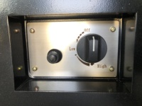 Cheminée à gaz en métal autoportante pour patio extérieur, foyer au propane en acier Corten pour jardin