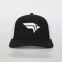 Gorras Snapback Personalizadas OEM de Alta Calidad, Gorra Plana con Visera Curva y Logotipo Bordado en 3D, Gorra de Malla Estructurada de 6 Paneles para Adultos