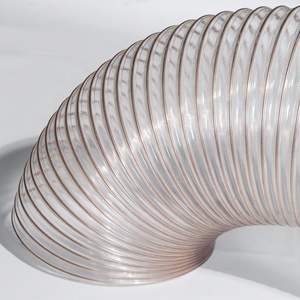 Ligne de production d'extrusion de tuyaux d'aération flexibles en spirale en fil d'acier PU pour systèmes d'évacuation d'air - Product Image 3