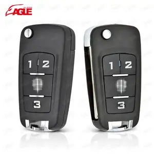 Car Key Vehicle Keys Durable 2 Buttons Car Foldable Flip Remote Key Fob Shell For Opel Vauxhall Astra Insignia