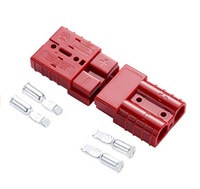 Prise d'alimentation 2 pôles 600V 50A 120A 175A 350A, connecteur électrique robuste pour batterie UPS et véhicules électriques à déconnexion rapide