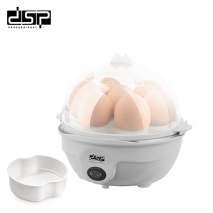 เครื่องนึ่งไข่ DSP รุ่น KA5016 สีชมพู เครื่องต้มไข่ไฟฟ้าขนาดเล็กพร้อมฝาปิดและถาดสำหรับใช้ในครัวเรือน - Product Image 3