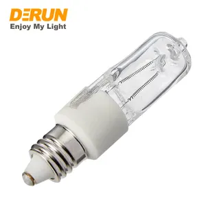 ホット販売ハロゲン光源E11E12 E14 Ba15d 220V 230V 75W 100W JDハロゲン電球、HAL-JD