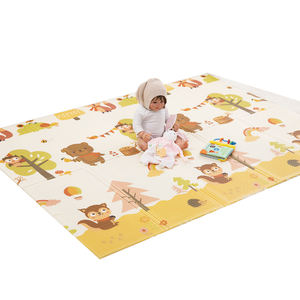 Tapis de jeu pliable <span class=keywords><strong>pour</strong></span> bébés et enfants IVY, doux, coloré, antidérapant, éducatif, écologique, XPE, 1,5 cm d'épaisseur - Product Image 2