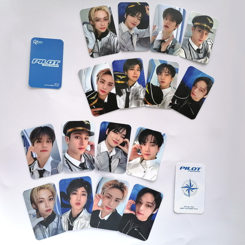 KPOP Stray Kids Photocard - High Quality Fan Meeting Print