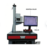 Machine de marquage laser UV 5W 10W à refroidissement par eau, tête Galvo, contrôle EZCAD, DXF/AI, haute précision, facile à utiliser, pour usage domestique, bois, cuir
