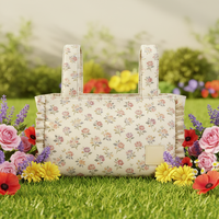 Sac de poussette portable universel imperméable pour parents avec poche pour biberon et compartiment de rangement isotherme pour les voyages en plein air