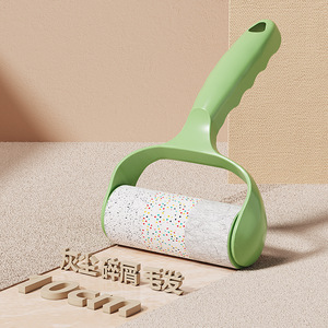 <b>Lint</b> <b>Roller</b> With Tear Off Brush Strong Adhesive For Pets Hair Removal 2024 New Color - Product Image 4