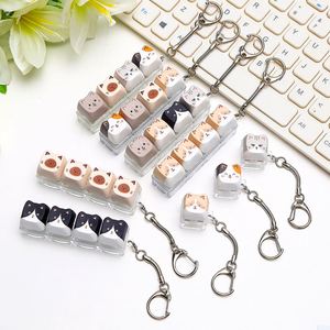 Cat Keycaps Finger Button Decompression Shaft Tester Detachable Keycaps Mechanical <b>Keyboard</b> Switch Tester Stress Relief Pendant - Product Image 3