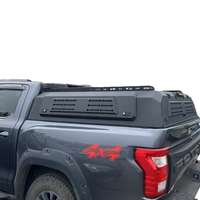 Cubierta de Caja de Camioneta de Media Altura, Accesorios Todoterreno 4x4, Toldo de Acero para Camioneta, Compatible con Navara NP300 Frontier Colorado Amarok GMC
