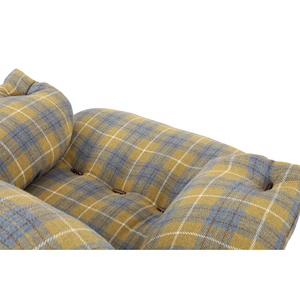 Canapé-lit <span class=keywords><strong>confortable</strong></span> en tissu, style <span class=keywords><strong>vintage</strong></span> moderne rétro, fauteuil de salon pour la maison et l'hôtel - Product Image 4