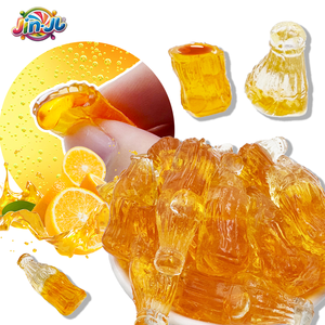 चीन कैंडी निर्माता, थोक थोक जेली सॉफ्ट कैंडी, सोडा की बोतल का आकार पोपिंग नरम कैंडी, कोला नारंगी स्वाद का रस स्वाद - Product Image 2