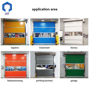 JST endüstriyel otomatik gıda fabrikası kullanımı PVC hızlı kapı B2B gümrükleme satış - Product Image 6