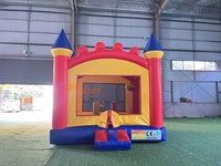 Château gonflable commercial à prix d'usine, 13x13 pieds, pour location événementielle