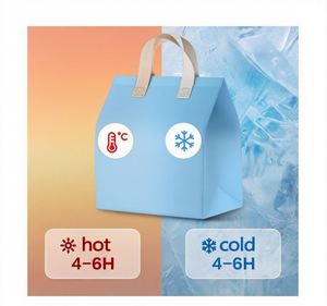 Thermal Food Dessert Drinks Bag Picnic Lunch Cooler Bag Custom logo and Size Waterproof Insulated Food Delivery Cooler Bag - Product Image 4