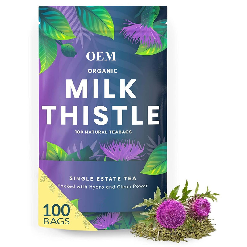 Травяной чай OEM/ODM/OBM, расторопши, расторопши, чай, расторопши, чай для очищения печени, способствует пищеварению