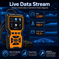Lecteur de codes OBD2 V519 pour voiture, scanner de diagnostic automobile, détection des pannes du moteur, effacement des DTC, flux de données en temps réel, testeur de diagnostic automatique