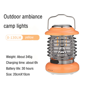 Luci da campeggio all'aperto luci da tenda da campeggio <span class=keywords><strong>a</strong></span> LED Vintage lampada da campo luci da giardino decorazione <span class=keywords><strong>lampadari</strong></span>
