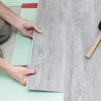 Hochwertige Luxus-Vinyl-Diele lvp wasserdichte Wohnung spc Klick boden