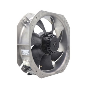 Ventilador Axial de Refrigeración para Gabinete de Alta Temperatura, Totalmente Metálico, ebmpapst W2E250-HQ52-12 FJ28082MAB 280X280X80mm 230V AC - Product Image 3