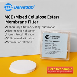 Delvstlab phòng thí nghiệm sử dụng 47 Mét đường kính microporous màng lọc MCE hỗn hợp <span class=keywords><strong>cellulose</strong></span> Ester - Product Image 2