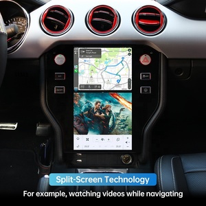 Autoradio stéréo 12.1 pouces Navigation Gps pour Ford Mustang 2014 - 2019 Android avec vidéo Audio Wifi Mirror Link Carplay - Product Image 3