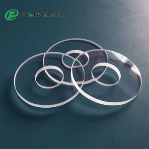 กระจกแก้วออปติคอล FELIX BK7/ฟิวด์ซิลิกา/CaF2/แซฟไฟร์ แบบเจาะรู กระจกแบน/แผ่นกระจก/กระจกหน้าต่าง มีรู - Product Image 2