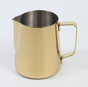 Jarra de Leche Plateada Personalizada DFJ1208, Jarra para Espumar Café para Viajes, Campamentos, Hogar, Restaurantes, Hoteles y Cafeterías - Product Image 1