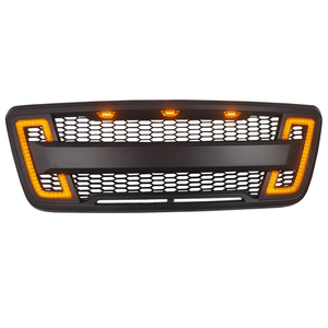 Grille de pare-chocs avant de style Spedking Raptor avec <span class=keywords><strong>calandre</strong></span> clignotante à LED pour <span class=keywords><strong>calandre</strong></span> de voiture <span class=keywords><strong>Ford</strong></span> F150 2004-2008 - Product Image 6