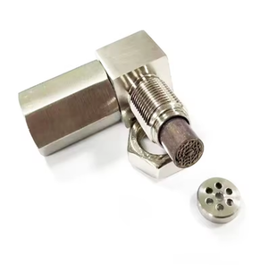 Sistema di Scarico 304SS Ricambio Auto 45 °   90 °   180 °   Mini Catalizzatore Universale per Tubi di Scarico Auto, Convertitore Catalitico Compatto - Product Image 3