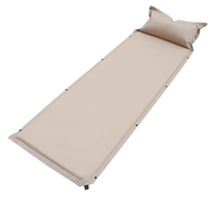 Lit d'air double pliable compact YX-C2-9 pour le camping, matelas rectangulaire auto-gonflant épaissi pour le sol de la tente, le coffre de voiture