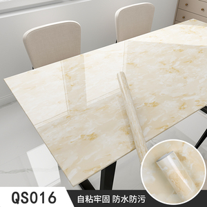 Papier peint moderne en marbre blanc <span class=keywords><strong>autocollant</strong></span> en feuille imperméable à l'eau pour <span class=keywords><strong>comptoir</strong></span> de <span class=keywords><strong>cuisine</strong></span> à la maison Offre Spéciale géométrique - Product Image 5