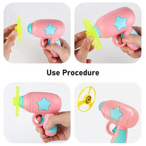 Nuovo giocattolo per gatti giocattolo gioco interattivo per animali domestici gatto cane addestramento lanciatore con 15 pezzi disco volante Mini catapulta giocattoli per gatti accessori per gatti - Product Image 2