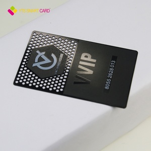 Carte de membre, carte cadeau, gravure laser de luxe, finition miroir brossé or, carte de visite en acier inoxydable - Product Image 5