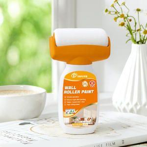 थोक घर इनडोर स्वयं ब्रश घर पानी आधारित सफेद लेटेक्स रोलर एमुसन आंतरिक दीवार मरम्मत पेंट - Product Image 4