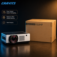 Proyektor Instalasi Laser CAAVITS 7100 Lumens WUXGA 3LCD untuk Proyektor Pameran Taman Hiburan, Proyektor Grosir CA-U701