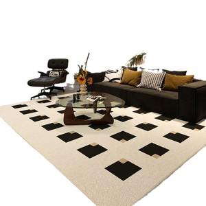 Alfombra de Lujo Estilo Americano para Sala de Estar, Rectangular, Moderna, Resistente a las Manchas, para Sofá, Mesa de Centro - Product Image 5