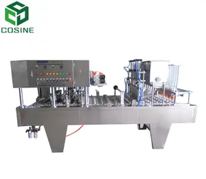 Fruit Jelly Pudding Jelly Cup Filling Sealing Machine Jelly Cup Packing Machine