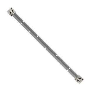 LSP Door Panel Straightener Aluminum Alloy Gold Grey Black Wardrobe Hardware Adjustable Anti Deformation - Product Image 3