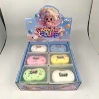 Jouet Squishy Donut Croustillant en TPR, Super Anti-Stress, Design Réaliste, Outil de Décompression, Boîte Cadeau, 14 Ans et Plus, Vente Flash