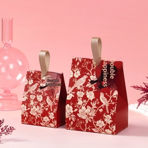 Boîte à bonbons de mariage et de fiançailles 2026 Nouvelle Arrivée, Boîte cadeau de mariage en carton, souvenir de niche et cadeau de remerciement - Product Image 4