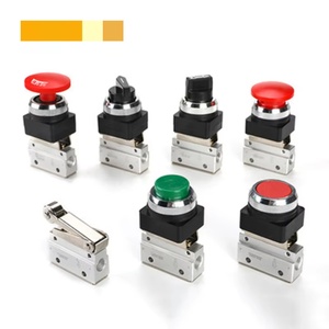 Pneumatic Mechanical Valve MOV-1 MOV-2 MOV-3 Manual Valve Air <b>Switch</b> Control Valve <b>Push</b> <b>Button</b> Momentary - Product Image 2